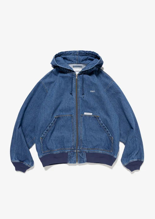 WTAPS D00M / JACKET / COTTON. DENIM Blue