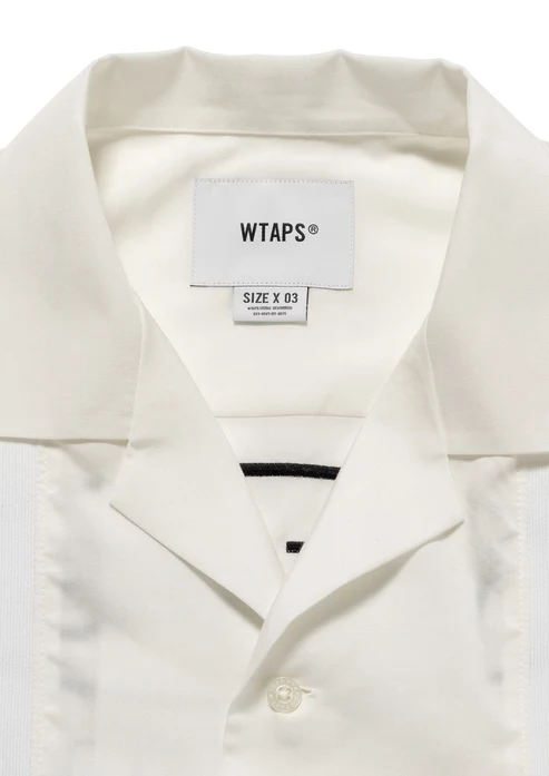WTAPS KINGPIN 01 / SS / CLPL. TWILL White