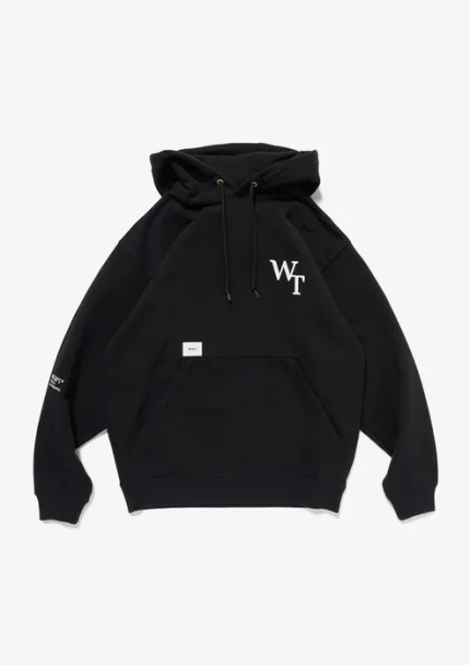 WTAPS ACADEMY / HOODY / COTTON Black