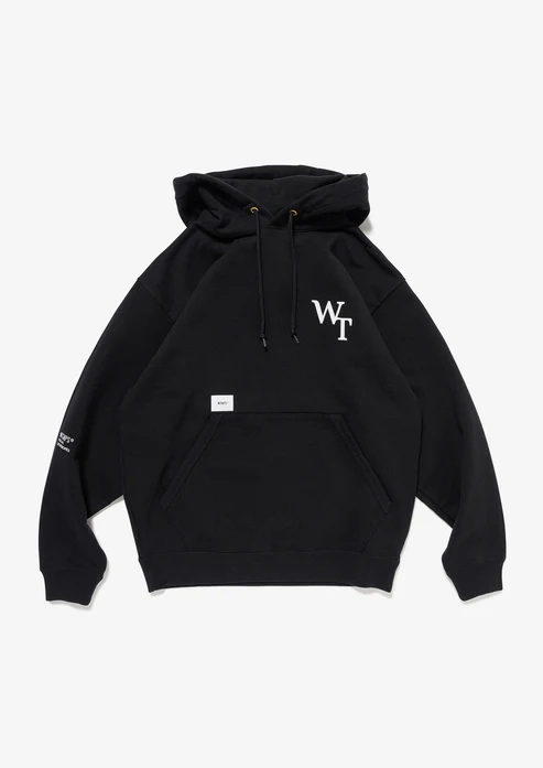 WTAPS ACADEMY / HOODY / COTTON Black