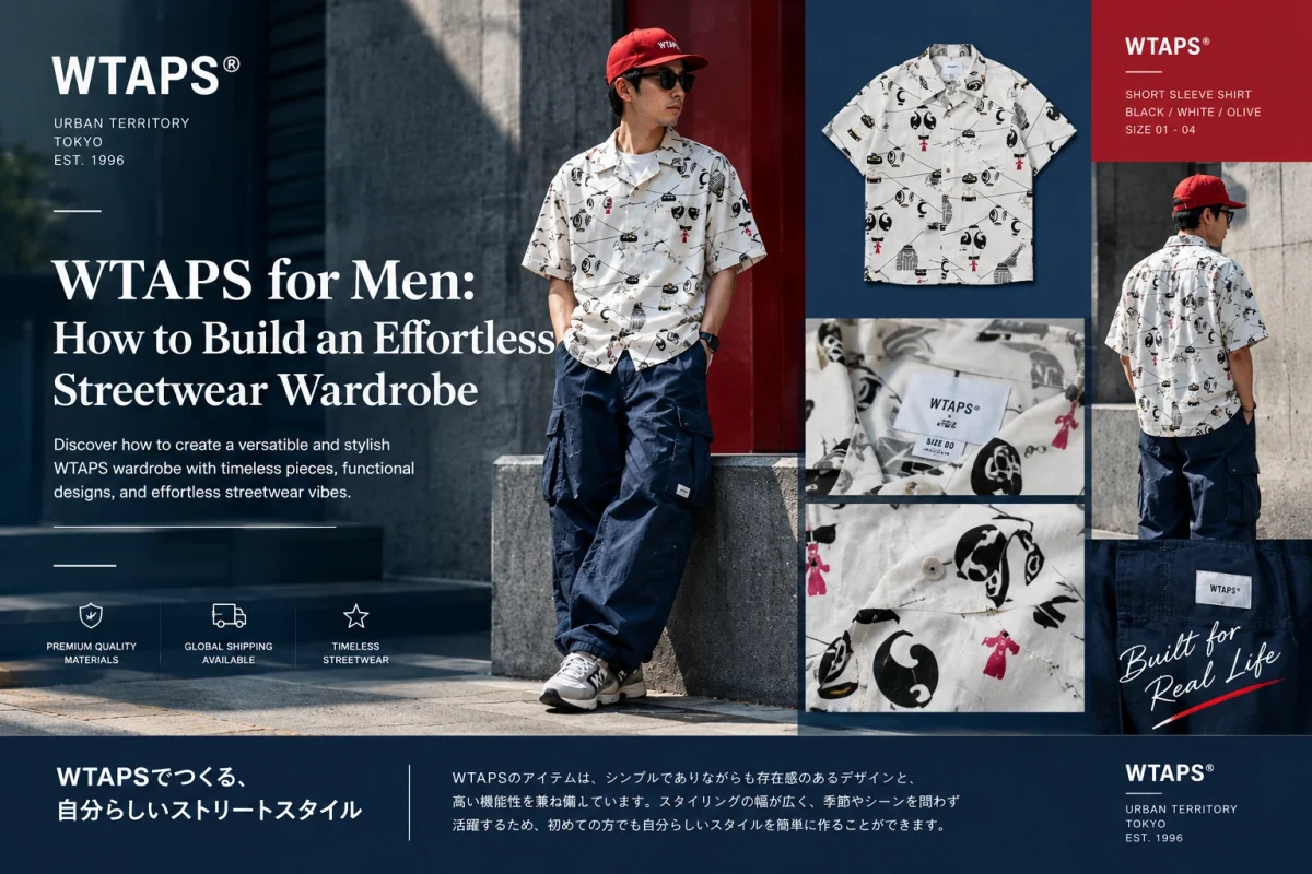 7 Easy Ways to Style WTAPS for an Effortless Streetwear Look