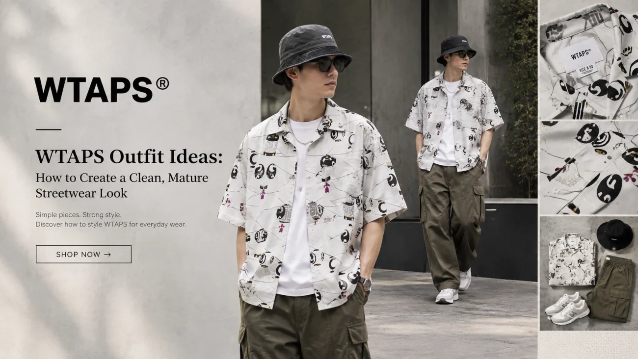 WTAPS Outfit Ideas: Building a Clean, Mature Streetwear Look