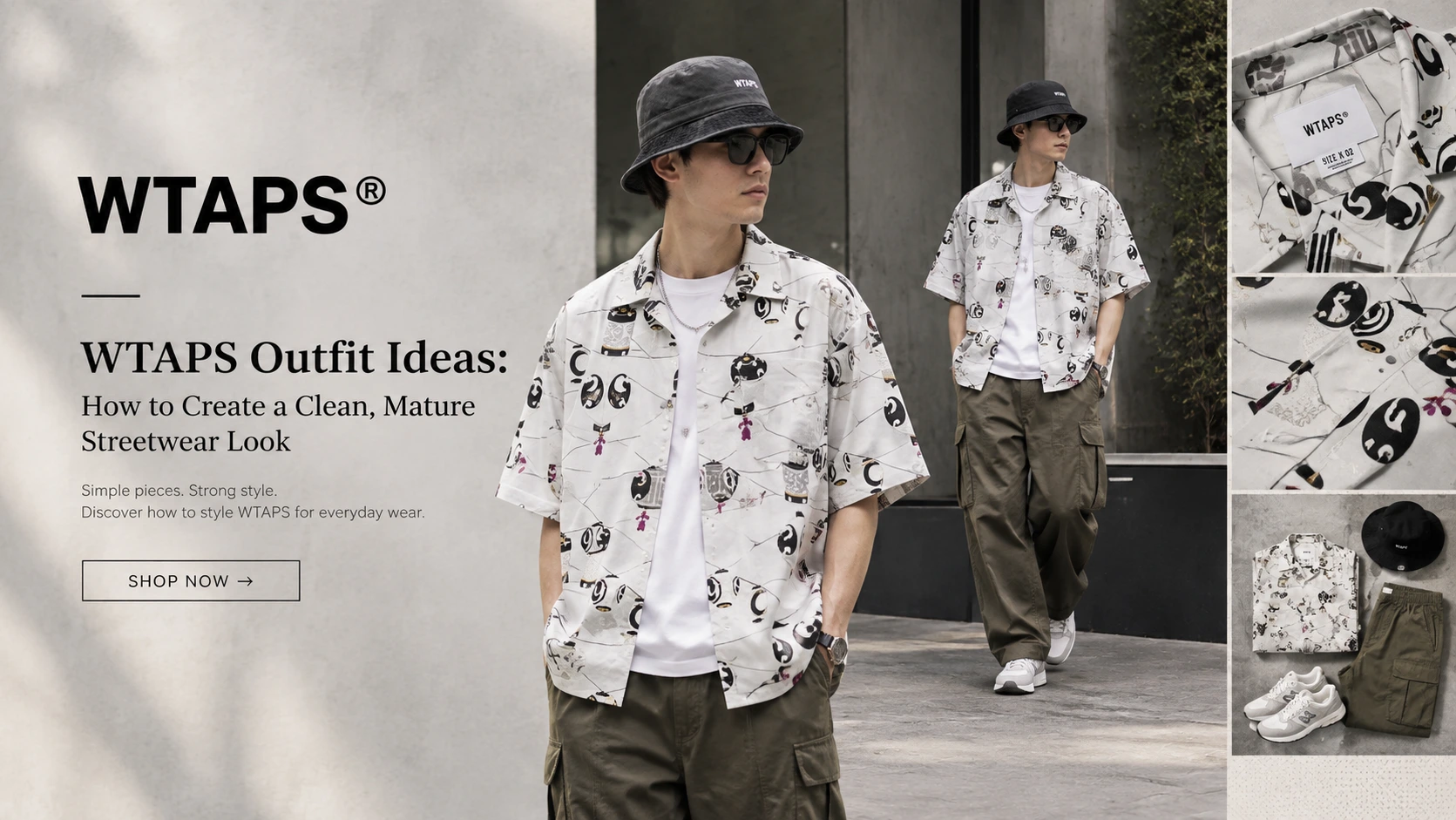 WTAPS Outfit Ideas: Building a Clean, Mature Streetwear Look