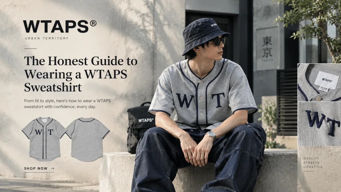 The Honest Guide to Wearing a WTAPS Sweatshirt: 7 Easy Tips